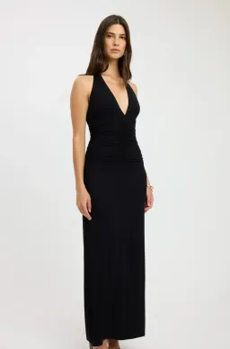 Kookai Brooklyn Maxi Dress Black Size 6 for rent on The Volte - image 2
