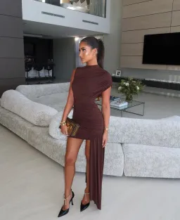 De La Vali Raveanna mini brown size 6  for rent on The Volte - image 1