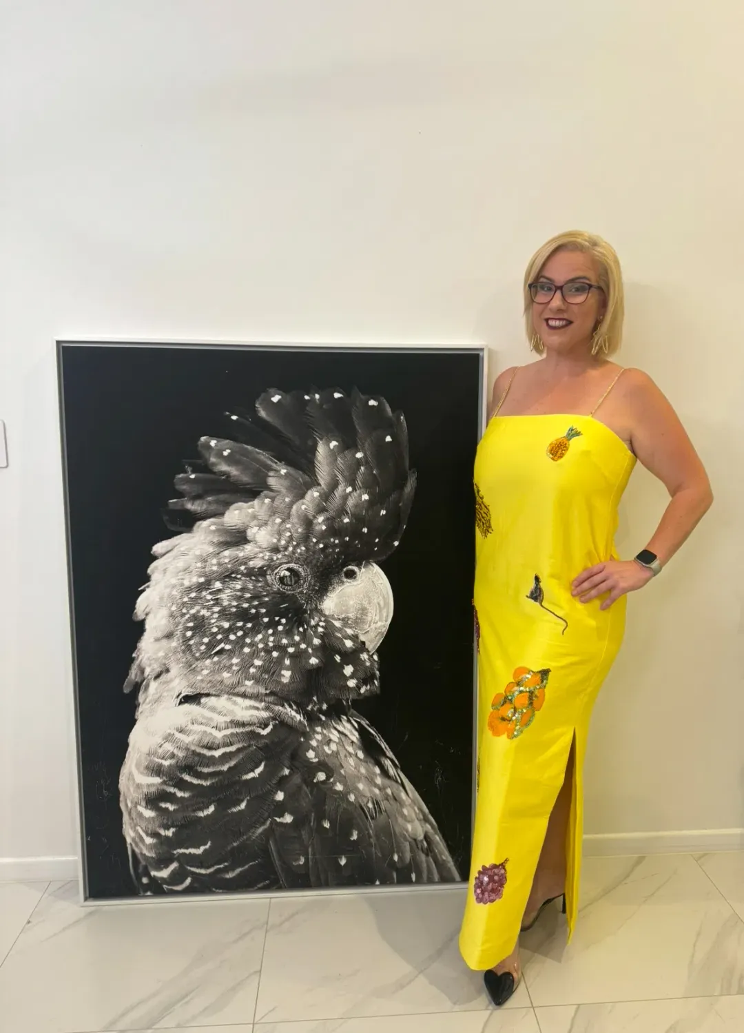 Alemais Diamond Dancer Midi Dress Print Size 12  for rent on The Volte - main image