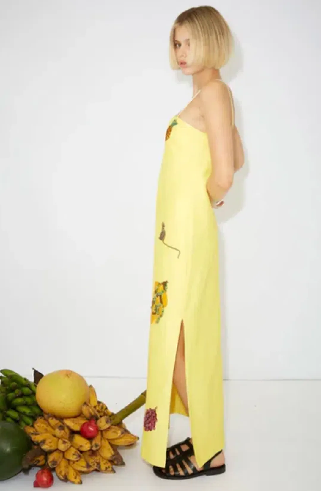 Alemais Diamond Dancer Midi Dress Print Size 12  for rent on The Volte - main image