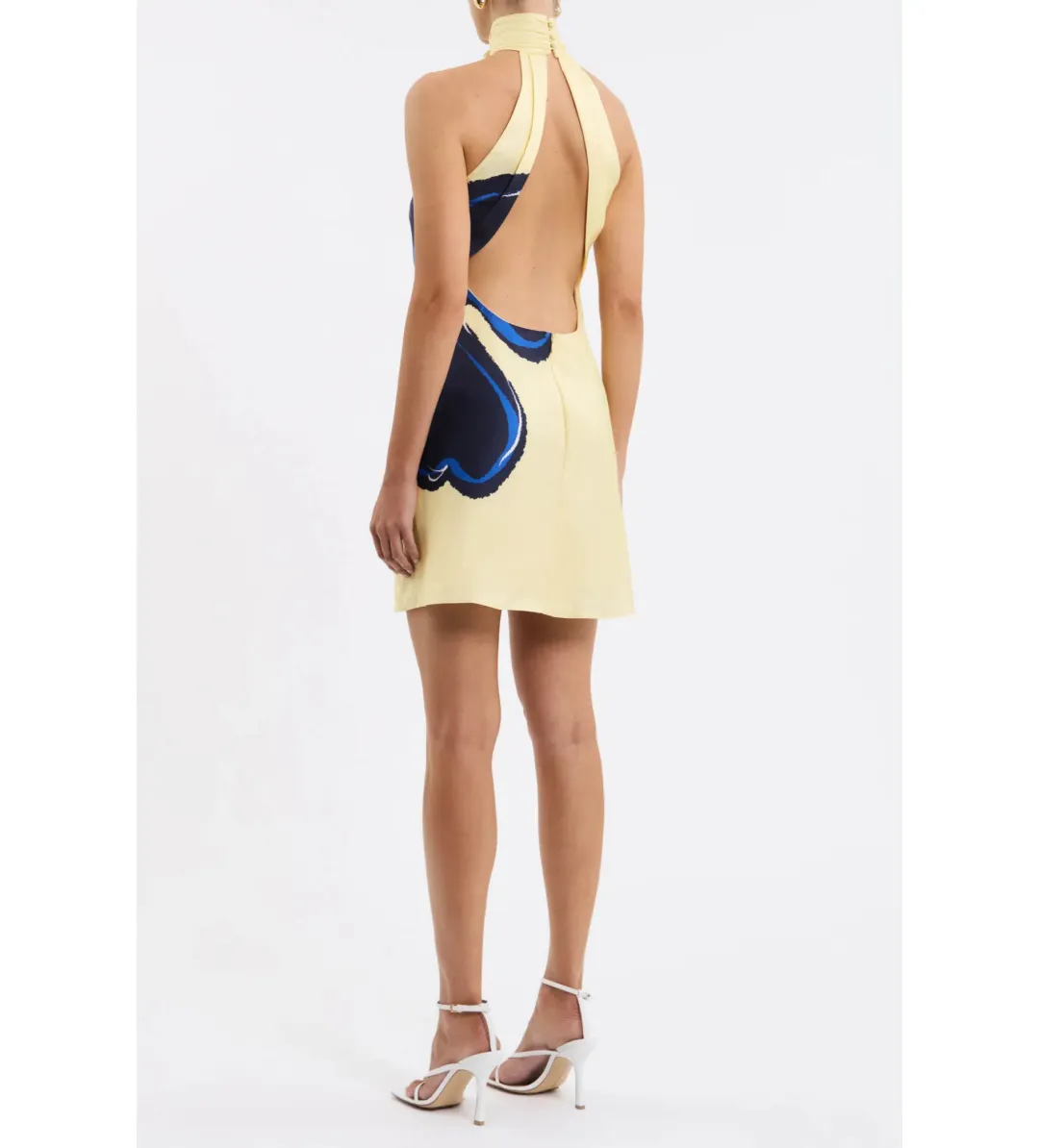 Rebecca Vallance Indigo Bloom Mini Dress Size 8 for rent on The Volte - main image