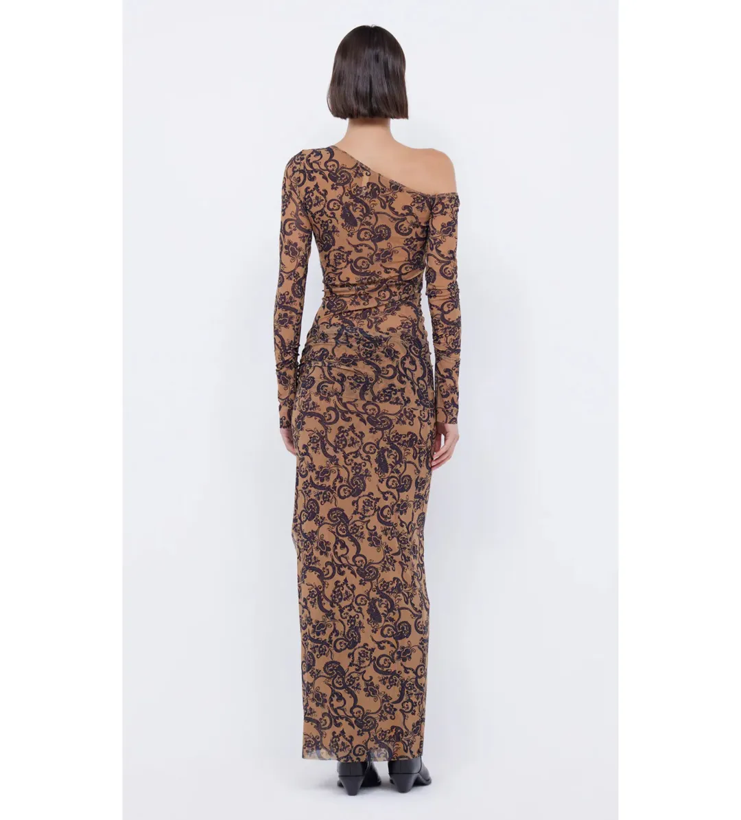 Bec & Bridge Western Sun Long Sleeve Maxi Dress Bandana Size AU 8 for rent on The Volte - main image
