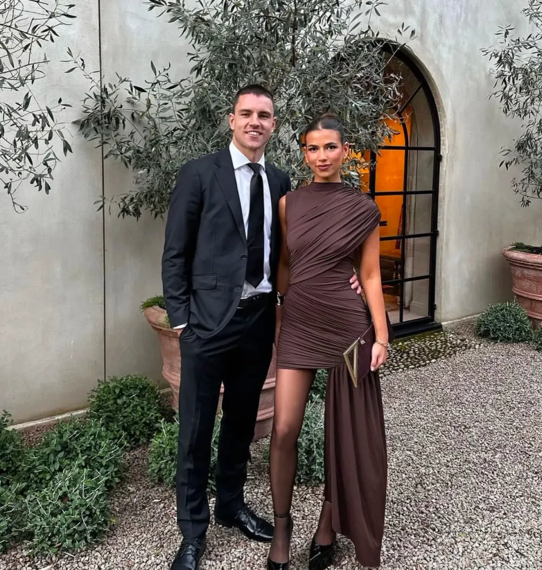 De La Vali Ravenna Draped Jersey Mini Dress Brown Size 8 for rent on The Volte - main image