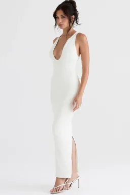 House of CB Eleanora Ivory Maxi Dress Size S for rent on The Volte - image 2