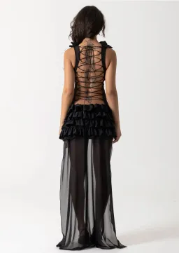 Bye Bambi Black Natalya Dress Black Size 10 for rent on The Volte - image 2