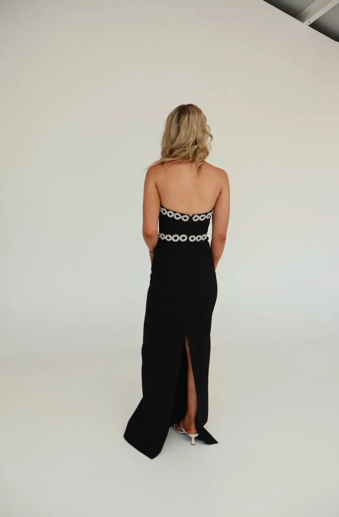 Rebecca Vallance Celinda Gown Black Size 8 for rent on The Volte - main image