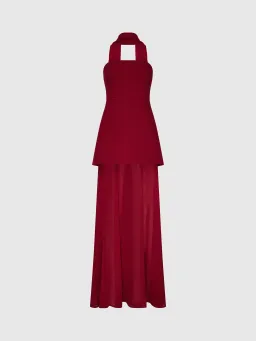 Sheike Marissa Maxi Dress Plum Size 8 for rent on The Volte - image 3