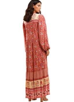 Spell The Gypsy Portobello Road Maxi Dress Red Size 14 for rent on The Volte - image 2