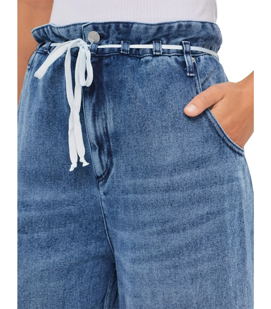 Isabel Marant Jordy Relaxed Denim Jean Blue Size 40 FR / AU 12 for rent on The Volte - main image