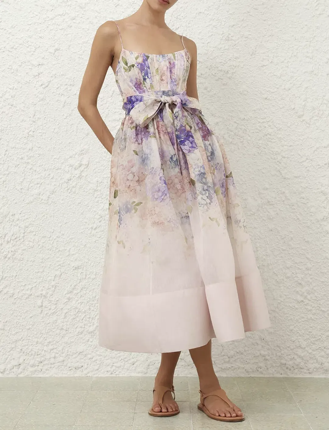 Zimmermann Dawning Corset Dress s0 for rent on The Volte - main image