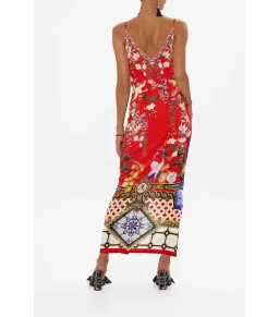 Camilla Strappy Dress With Twist Front Lisboa Luxe Size AU 8 for rent on The Volte - image 2