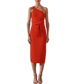 Shona Joy Bryant Midi Dress Chilli Red Size S / AU 8 for rent on The Volte - image 1