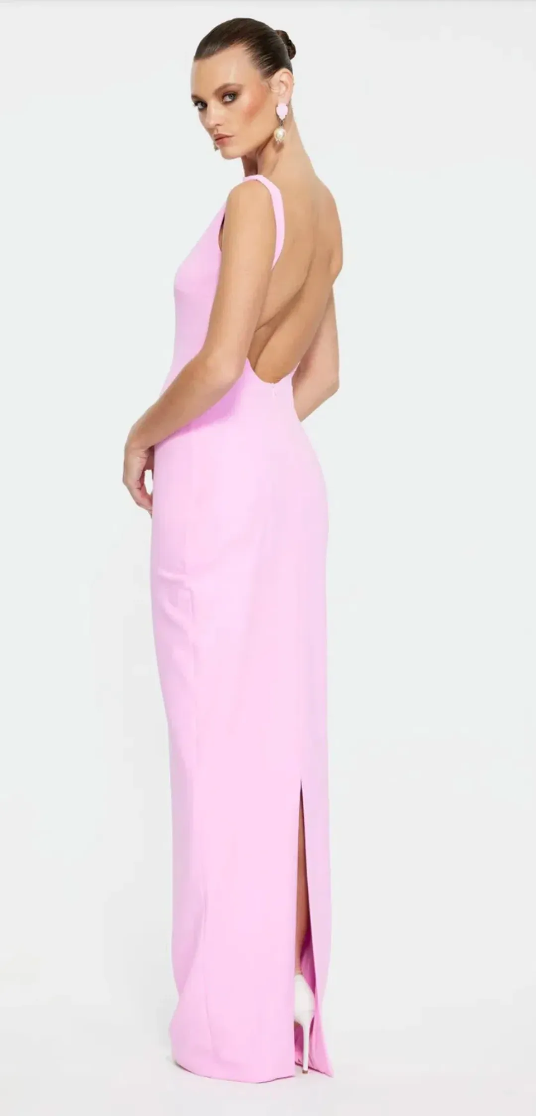 Effie Kats Verona Gown Pink Size AU 10 for rent on The Volte - main image