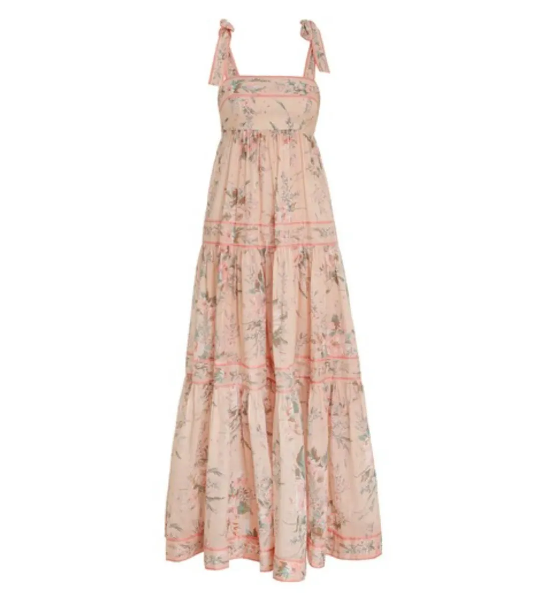 Zimmerman  Moonshine Tie-Shoulder Dress  Size AU 16 for rent on The Volte - main image