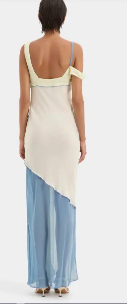 Sir The Label Thames Splice Midi Dress 2 / AU 10 for rent on The Volte - image 4