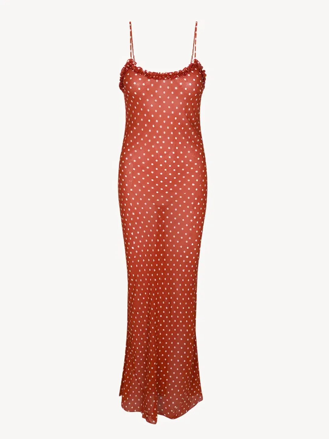 Realisation Par The Esmé Maxi Dress Rouge Spot Size 10 for rent on The Volte - main image