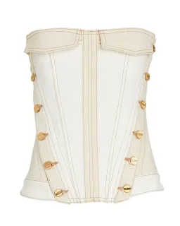 Dion Lee Denim Inverse Utility Corset Size AU 8 for rent on The Volte - image 4