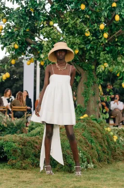 Aje Cantina Bow Back Mini White Size AU 8 for rent on The Volte - image 4