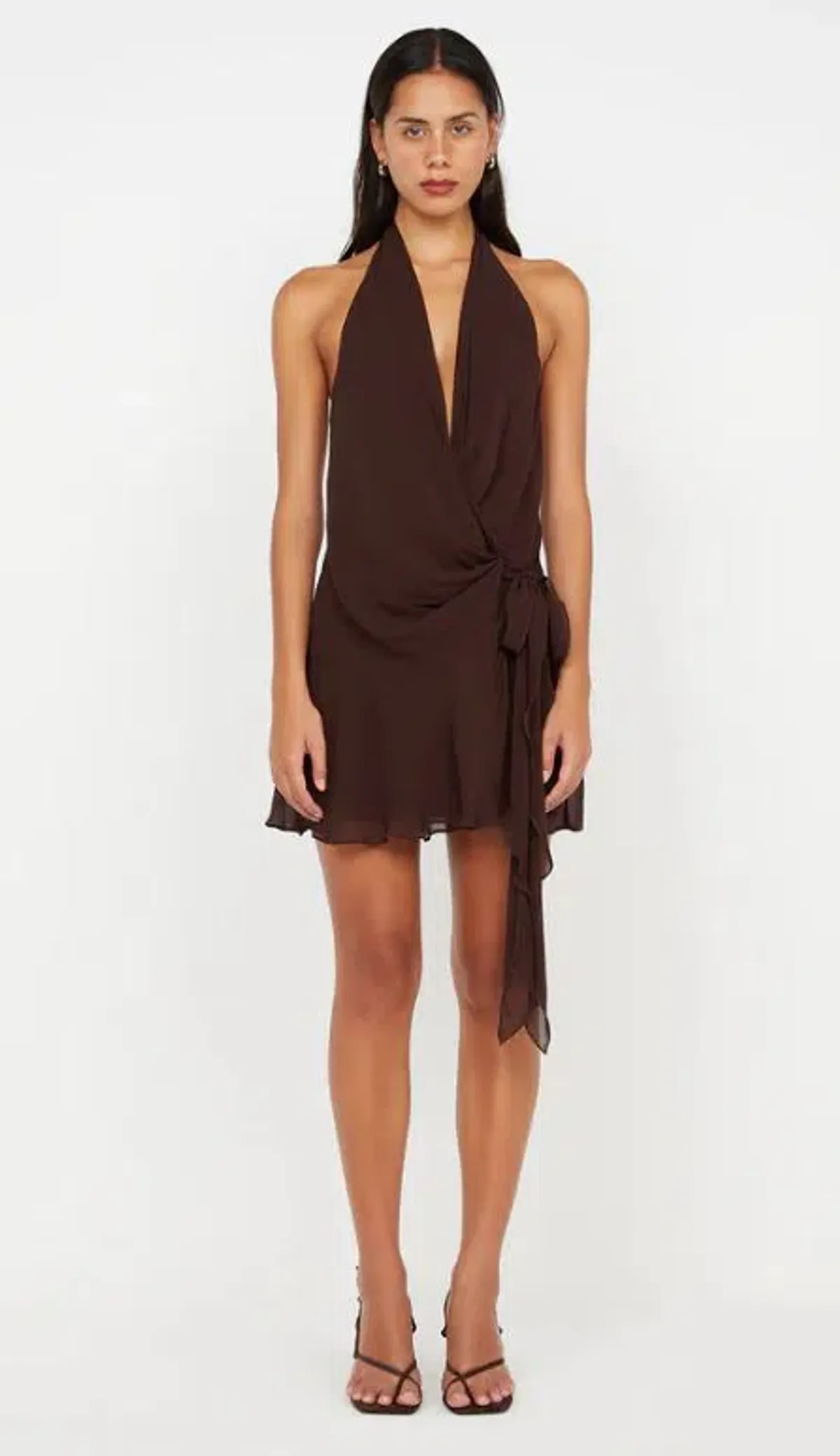 Bec & Bridge Celyse Mini Brown Size AU 10 for rent on The Volte - main image