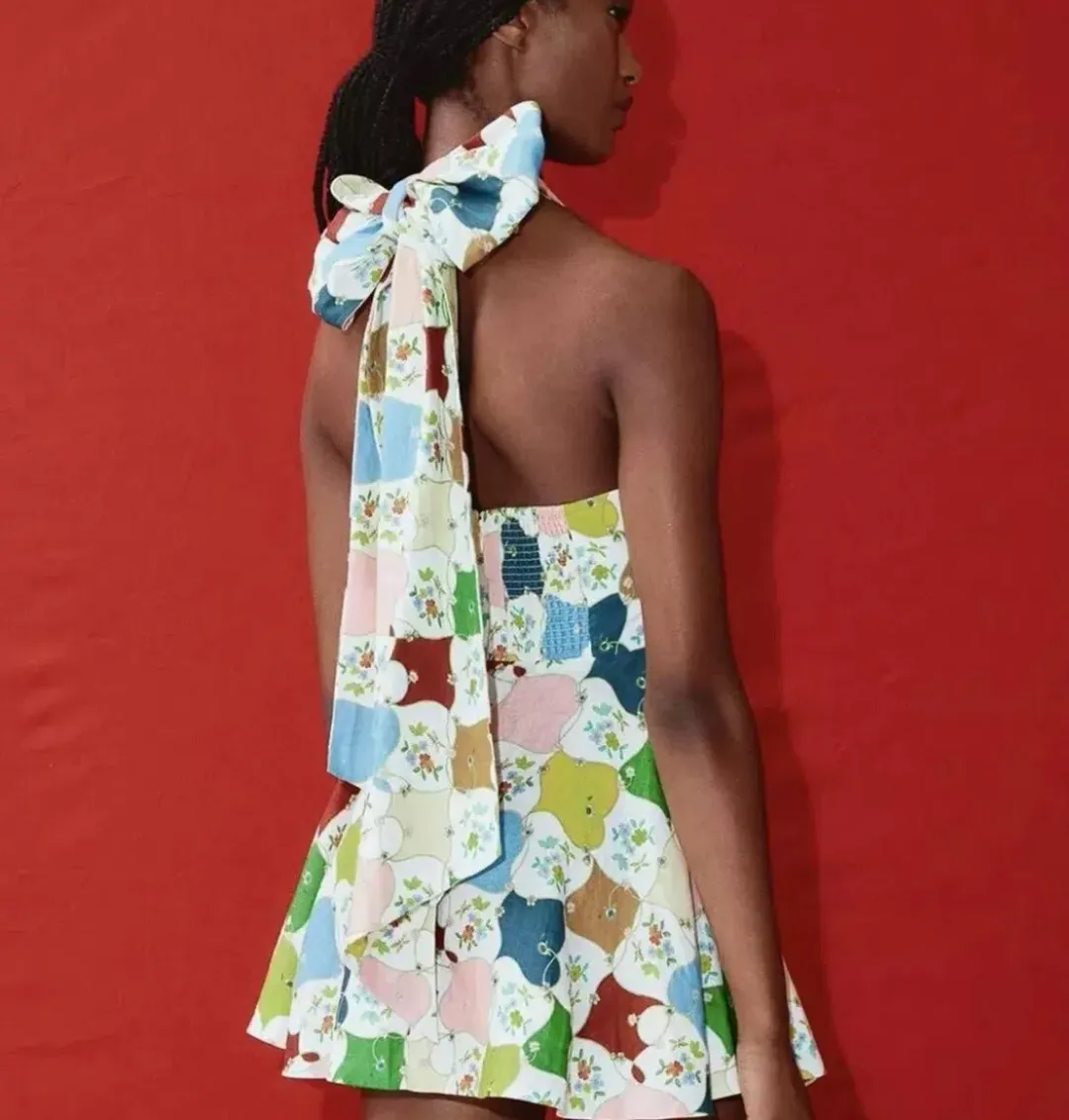 Alemais Everly Mini Dress Multi Size 14 for rent on The Volte - main image