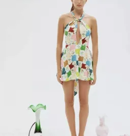 Alemais Everly Mini Dress Multi Size 14 for rent on The Volte - image 2