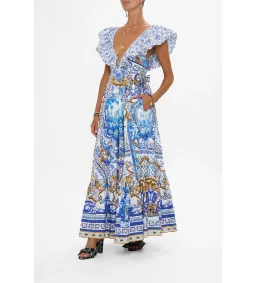 Camilla Azul Adventures Frill Neck Dress With Hardware Size 8 for rent on The Volte - image 2