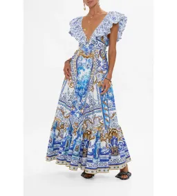 Camilla Azul Adventures Frill Neck Dress With Hardware Size 8 for rent on The Volte - image 1