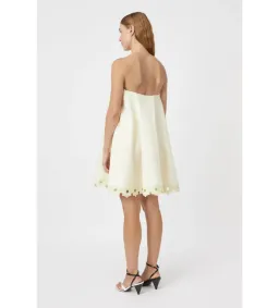 Camilla and Marc Marina Mini Dress Citron Yellow Size XS / AU 6 for rent on The Volte - image 3