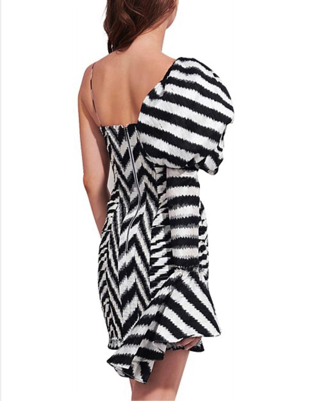 Aje Olearia Mini Dress Print Size 10 for rent on The Volte - main image