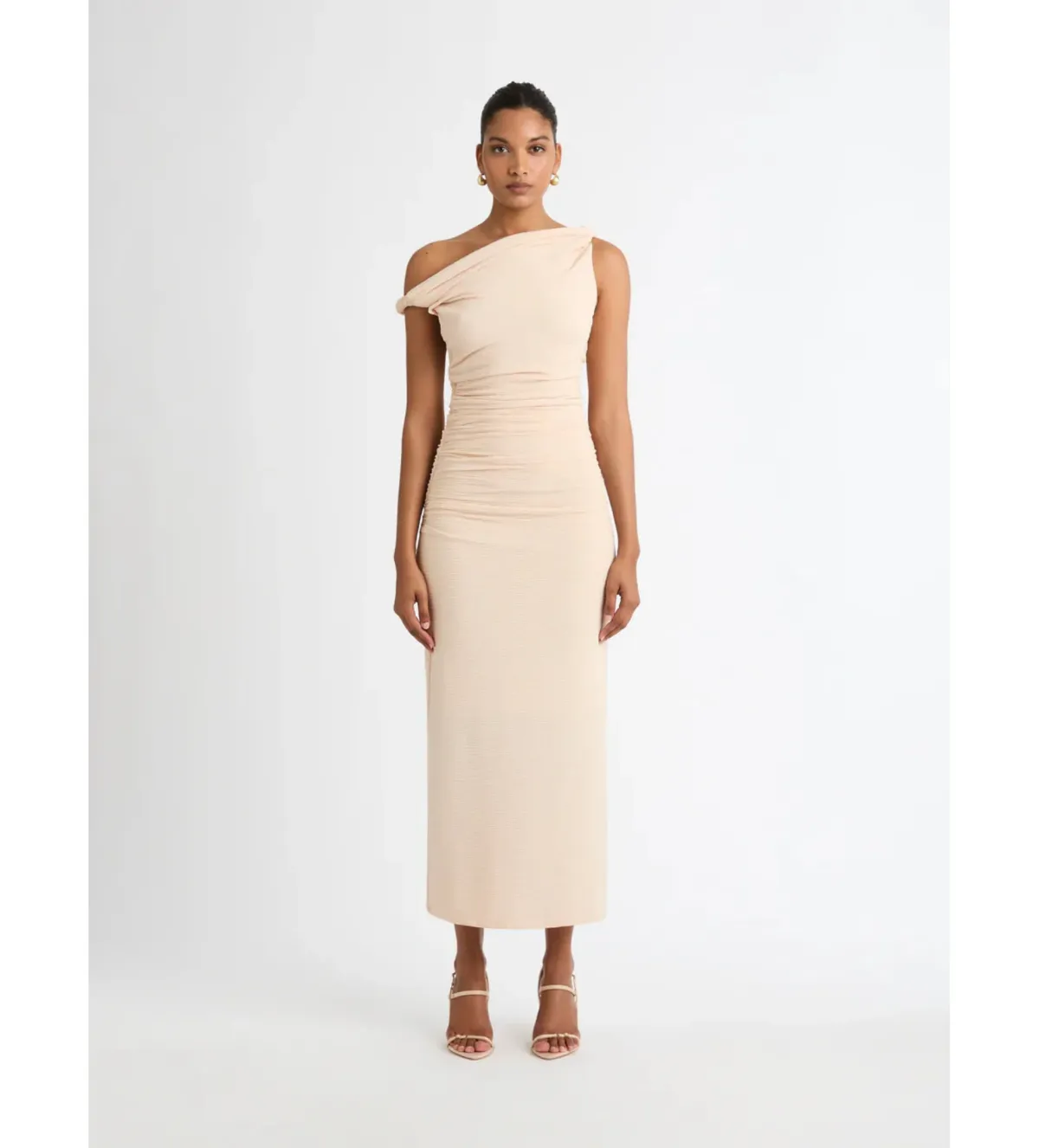 Sheike Athena Ecru Dress Neutral Size 10 for rent on The Volte - main image