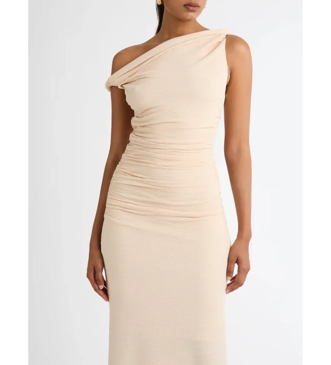 Sheike Athena Ecru Dress Neutral Size 10 for rent on The Volte - main image