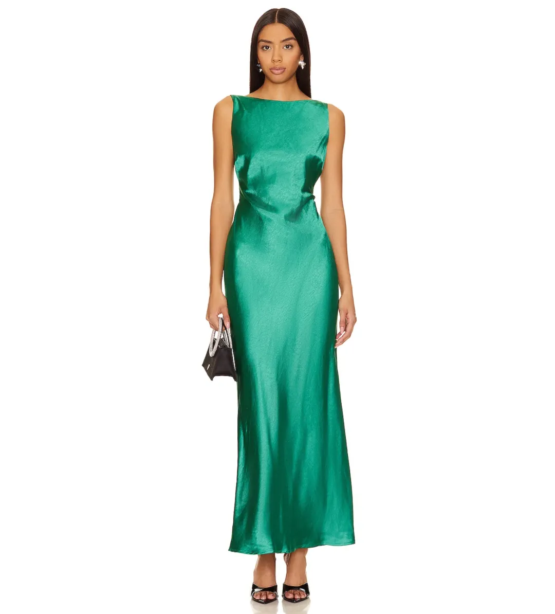 Runaway The Label Samsara Dress in Green Size M / Size AU 10 for rent on The Volte - main image