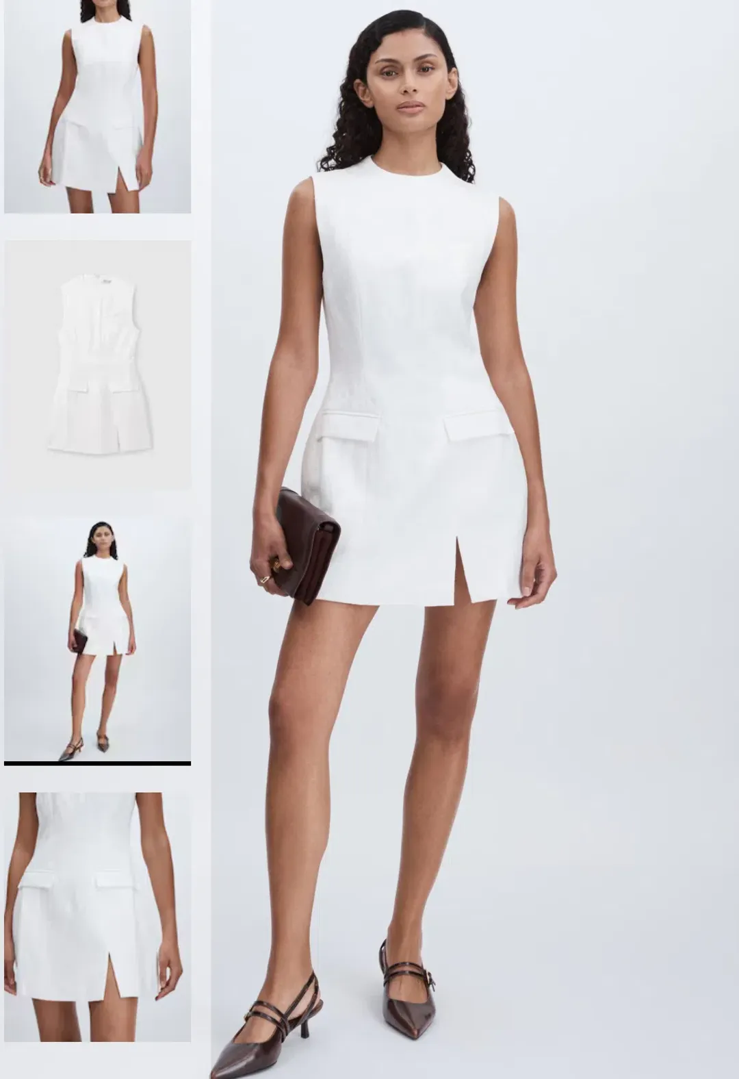 Anna Quan Hanna Dress White Size AU 8 for rent on The Volte - main image