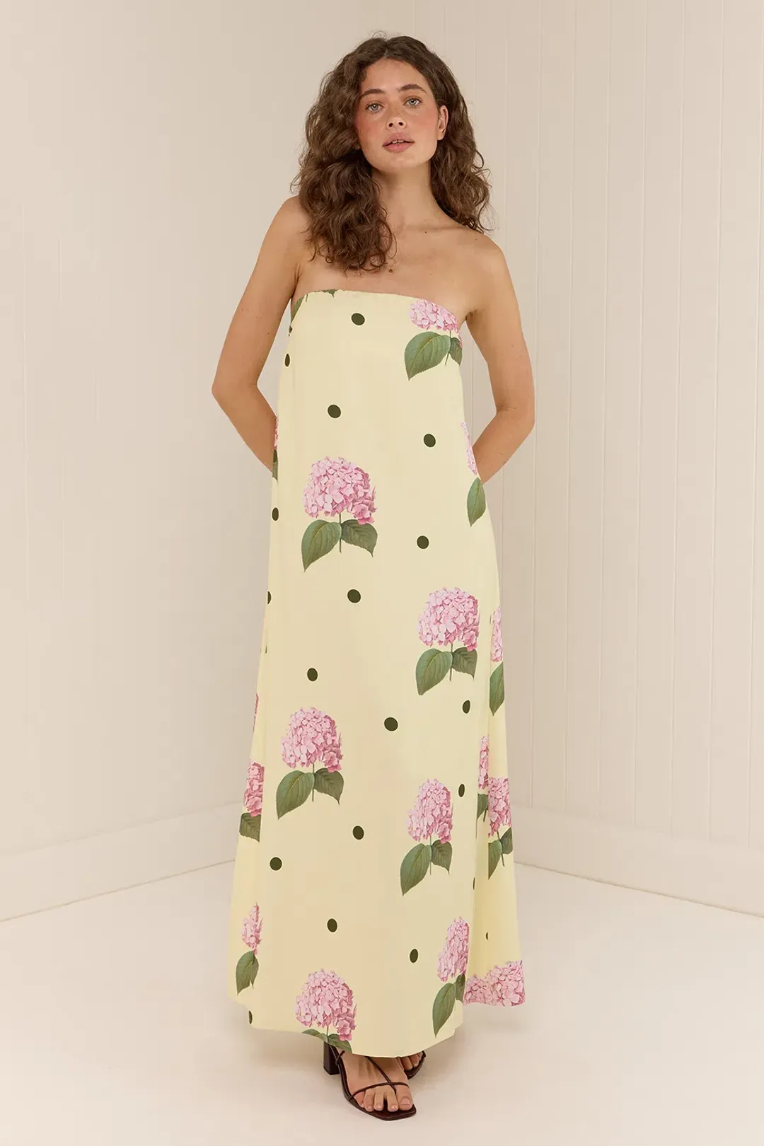 Palm Noosa Alessia Maxi Portofino Polka Dot Size AU 10 for rent on The Volte - main image