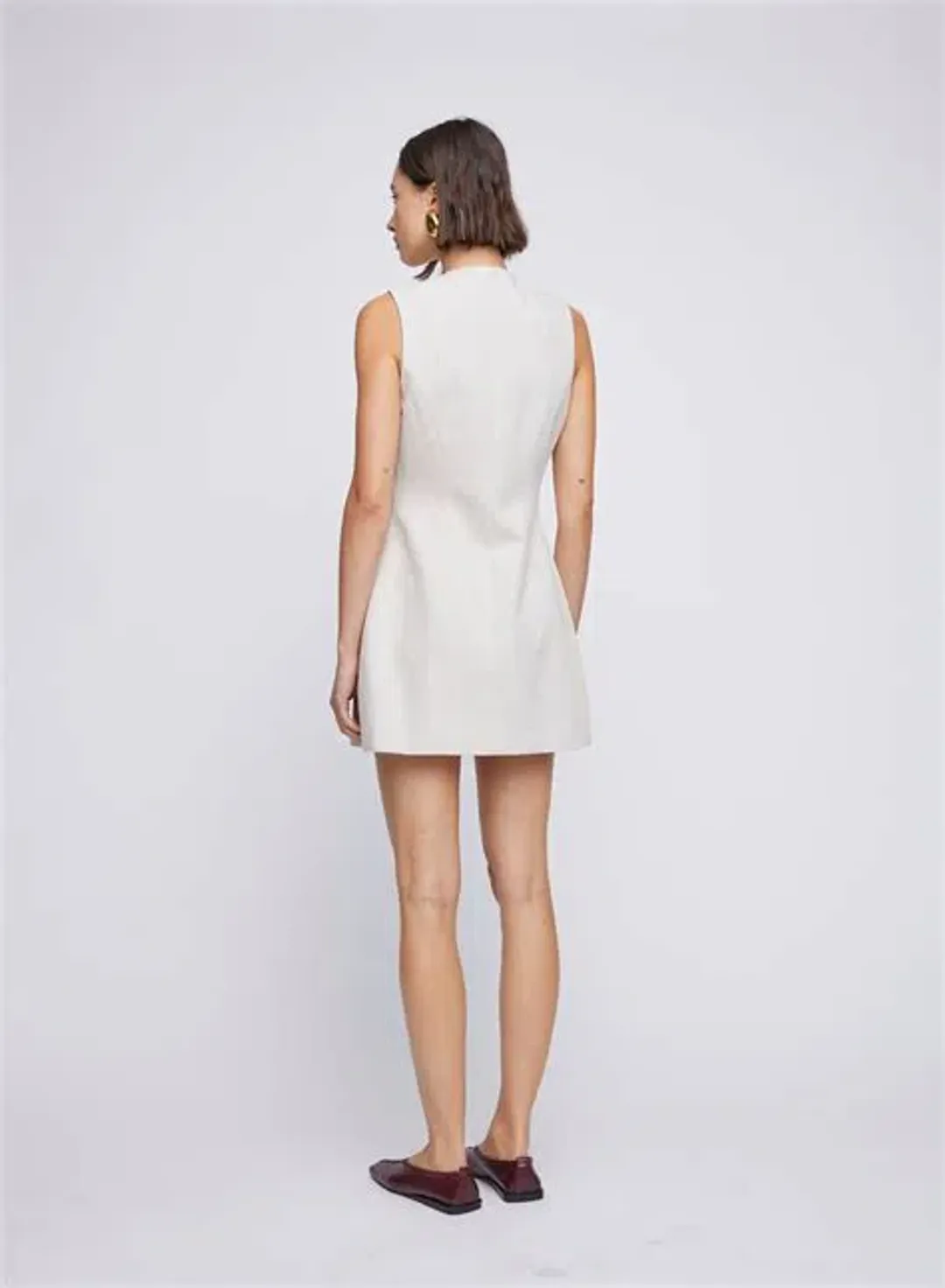 Anna Quan Remi Dress in Cloud Size 10 for rent on The Volte - main image