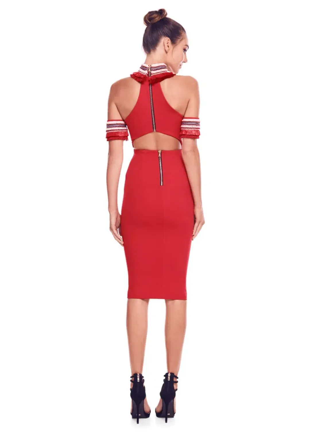 Eliya The Label Salma Dress Red Size 6 for rent on The Volte - main image
