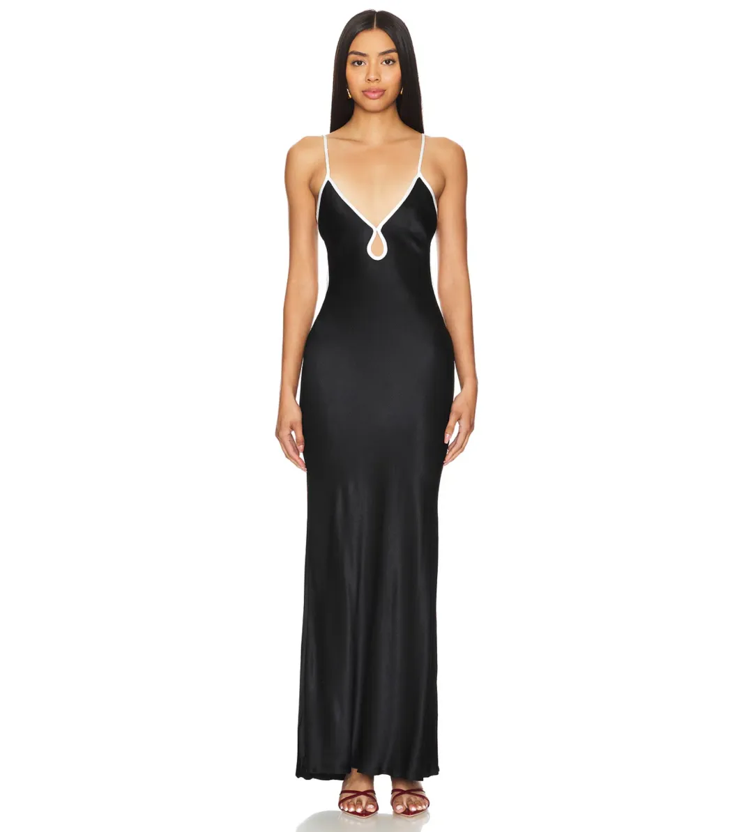 Bec And Bridge Cedar City Maxi Dress Black Size 6 for rent on The Volte - main image