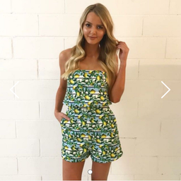 Kookai Limoncello Playsuit Size 6 for rent on The Volte - image 1