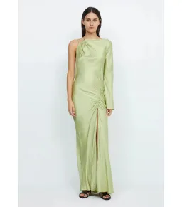 Bec & Bridge Kai Asym Maxi Dress Pear Size AU 6  for rent on The Volte - image 1