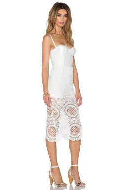 MISHA Flora Dress White Size 6/XS for rent on The Volte - image 2