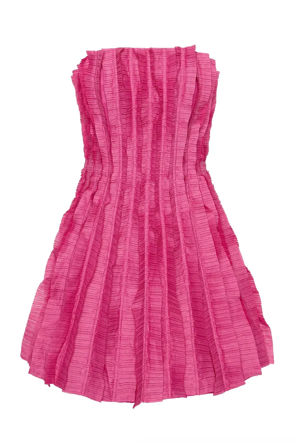 Aje Hybrid Sleeveless Mini Dress Fuchsia Size 10  for rent on The Volte - main image