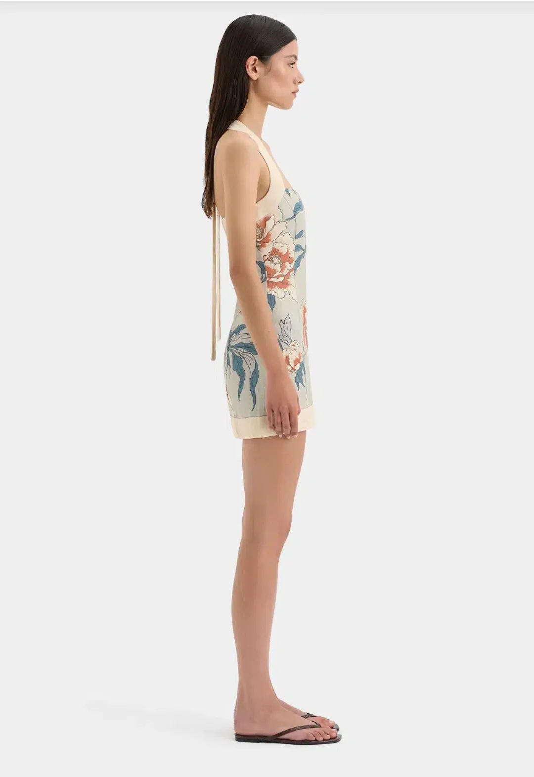 Sir The Label Roisin Mini Dress in Bloom Floral Size 8 for rent on The Volte - main image