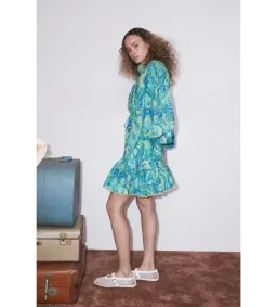 Alemais Ceto Mini Dress Green Size 14 for rent on The Volte - image 3