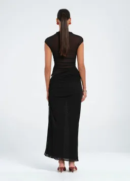 Benni Milo Mesh Maxi Black Size 10 for rent on The Volte - image 3