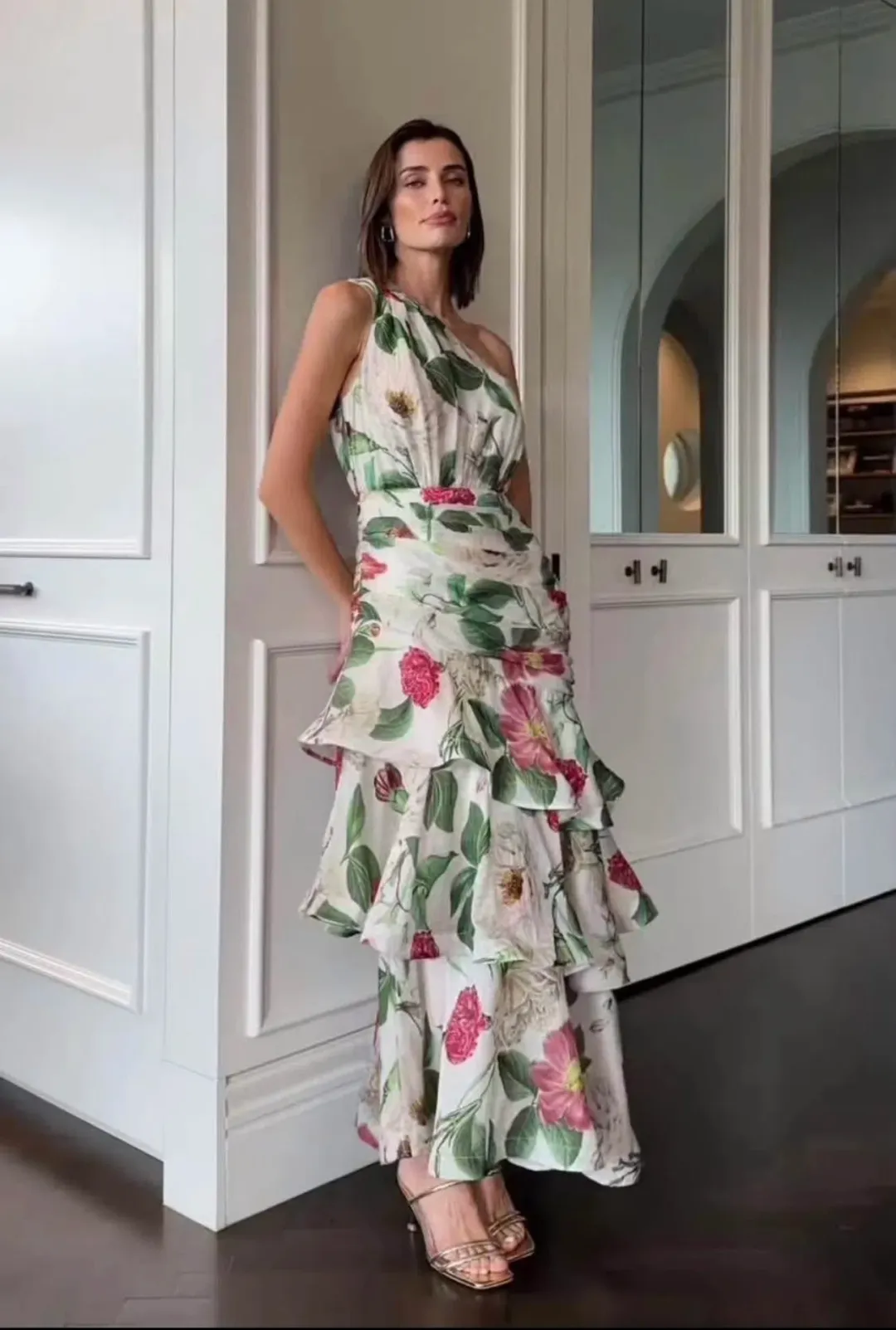 Sheike Emilia Maxi Dress Floral Size 16 for rent on The Volte - main image