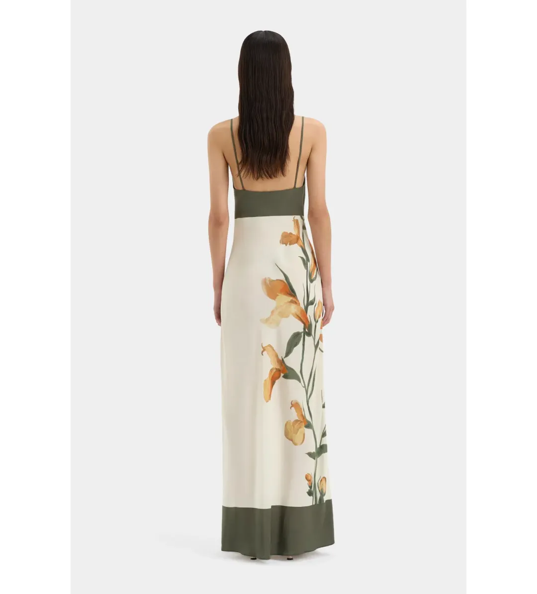 Sir The Label Constance V Neck Slip Dress Iris Floral Size 0 / AU 6 for rent on The Volte - main image