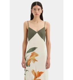 Sir The Label Constance V Neck Slip Dress Iris Floral Size 0 / AU 6 for rent on The Volte - image 4