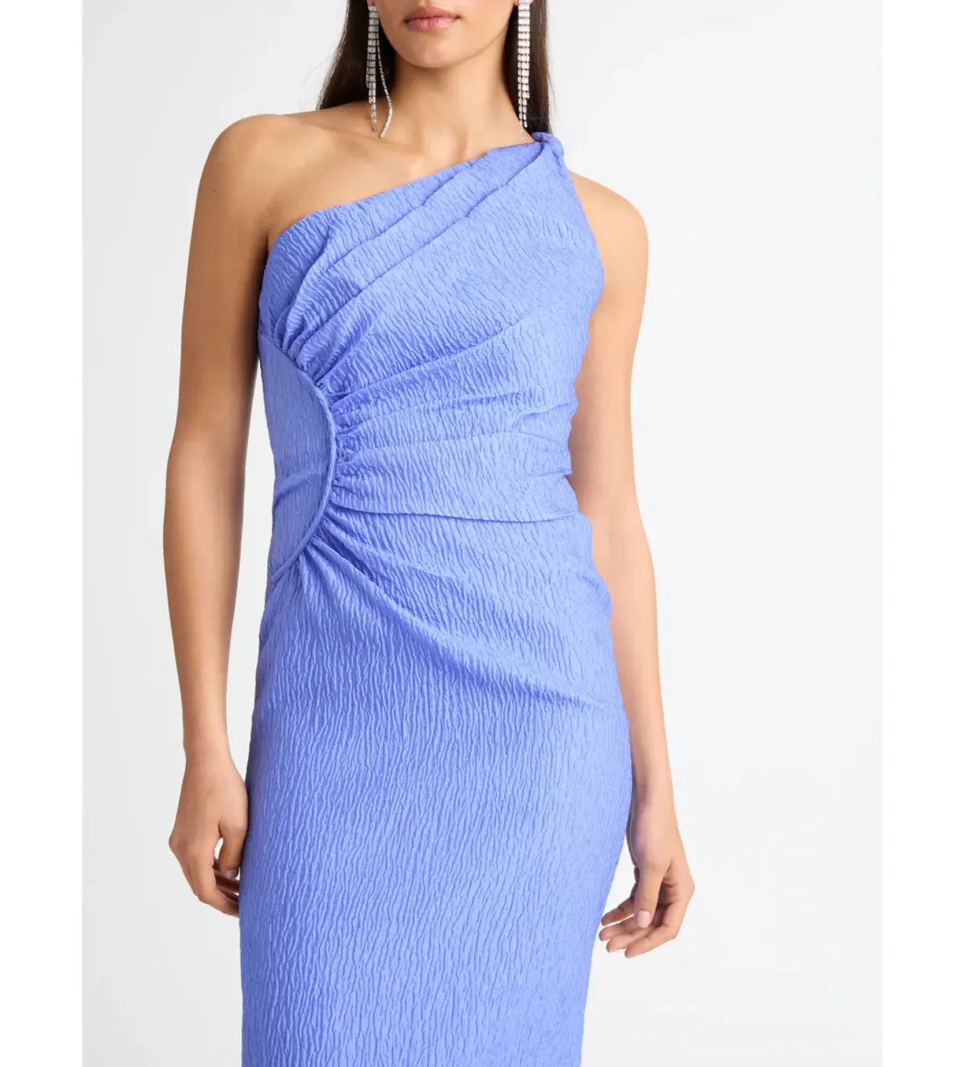 Sheike Lucia Midi Dress Blue Size 14 for rent on The Volte - main image