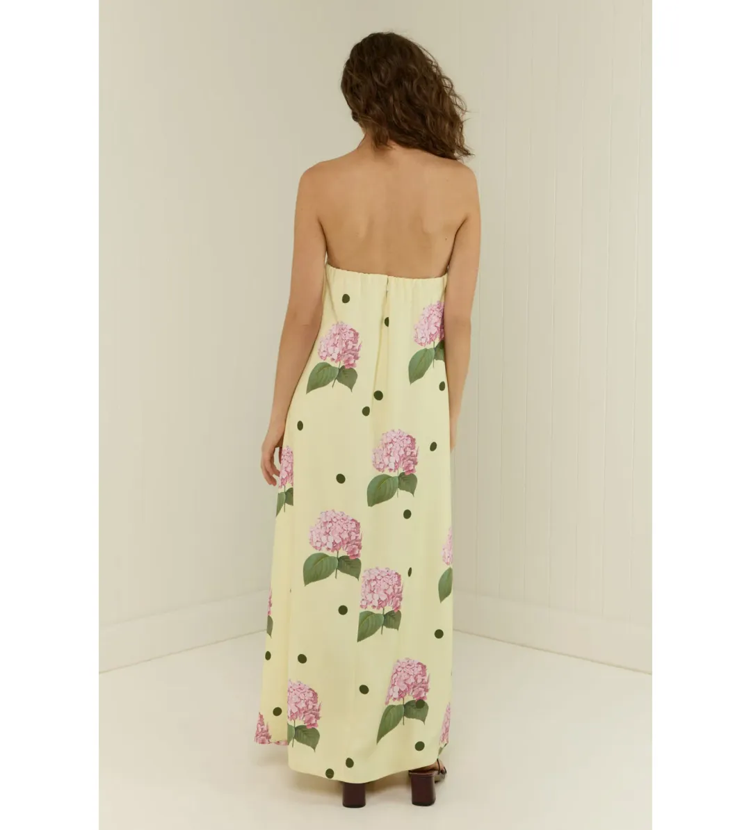 Palm Noosa Alessia Maxi Dress Portofino Polka Dot Size 10 for rent on The Volte - main image