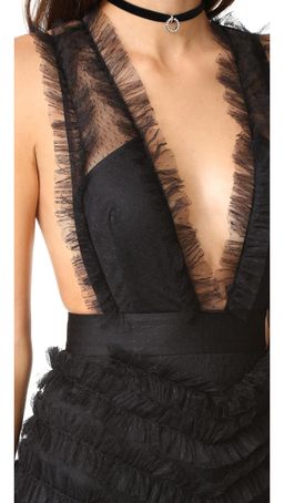 Alice McCall All Black Everything Gown Black Size 8 for rent on The Volte - image 3